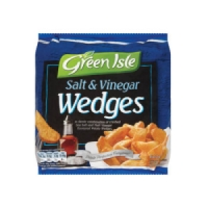 Green Isle Salt & Vinegar Wedges 600g