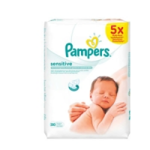 Pampers Sensitive Baby Wipes 5 Pack 280pce