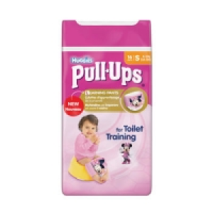 Huggies Pull-Ups Day Time Girls Size S (8-15kg, 18-33lbs) 16