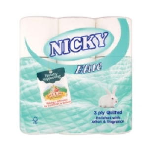 Nicky Elite Toilet Tissue 18 Roll 8.00 €