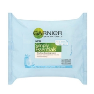 Garnier Vitamin Enriched Cleansing 25 Wipes