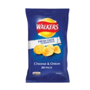 Walkers Cheese & Onion 20x25g