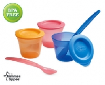 Aldi  Tommee Tippee Baby Food Pots/Spoons