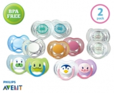 Avent Soothers 3.99 €