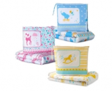 Baby Bumper and Quilt Set