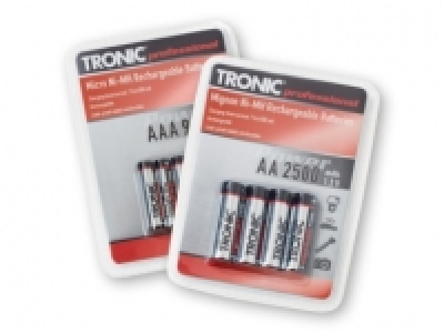 Tronic® Micro Ni-MH Rechargeable Batteries 3.99 €