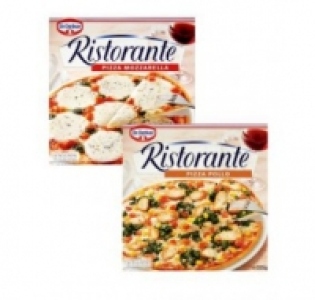 Ristorante Pizza Range 2.50 €