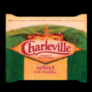 Charleville Red Cheddar Cheese Block 200g 2.00&nbsp;&euro;