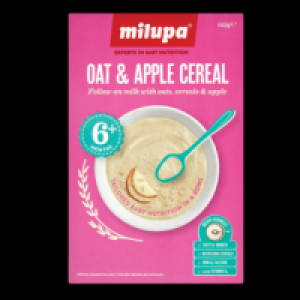 Milupa Oats & Apple Cereal 125g 2.25 €