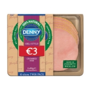 Denny Deli Style Ham Twinpack Range 180g