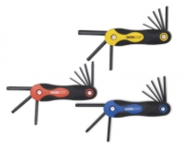 3 Piece Folding Hex Key Set