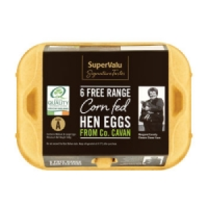 SuperValu Signatre Tastes Corn Feed Eggs 6pce