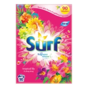 Surf Powder Tropical 90 Wash 6.3kg