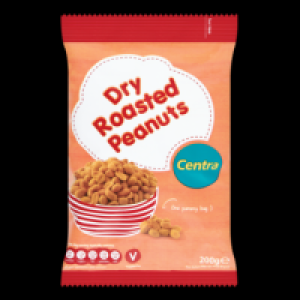 Centra Dry Roasted Peanuts 200g 1.50 €