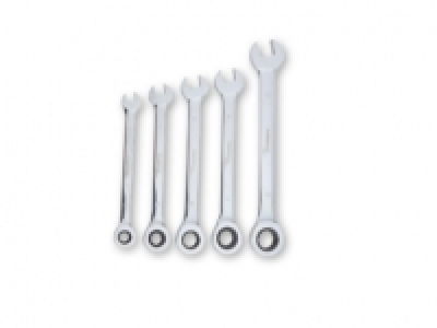 Powerfix® Ratchet Wrench and Ring Spanner Set