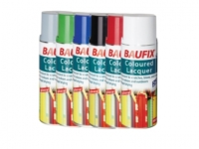 Baufix® Coloured Spray Paint 400ml 3.99 €