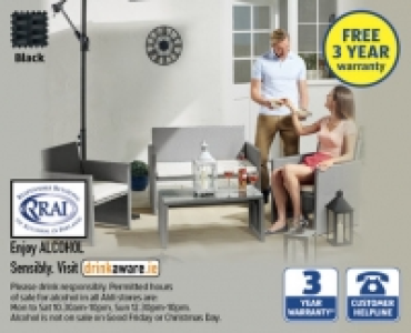 Rattan Effect Furniture Set
