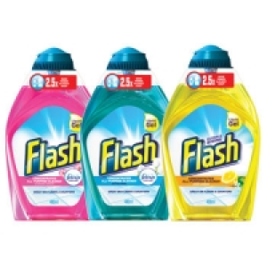 Flash Liquid Gel Lemon/Cotton Fresh/Blossom & Breeze 400ml