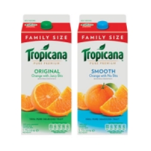 Tropicana Orange Juice Range 1.75ltr