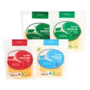 SuperValu Grated Cheese Range 200g