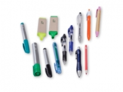 United Office&reg; Assorted Recycled Pens and Highlighters
