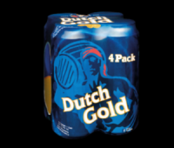 Dutch Gold Can Pack 4x500ml 4.00 €
