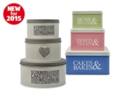 Premium Galvanized Nestable Cake Tins