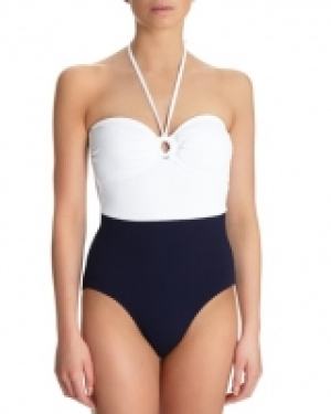 Dunnes Stores  Mono Bandeau Swimsuit