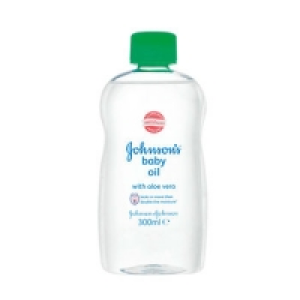 Johnsons Baby Oil with Aloe Vera 300ml
