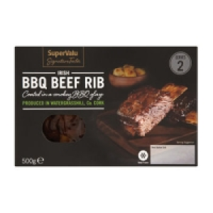 SuperValu Signature Tastes Irish BBQ Beef Rib 500g