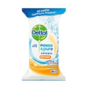 Dettol Power & Pure Kitchen Wipes