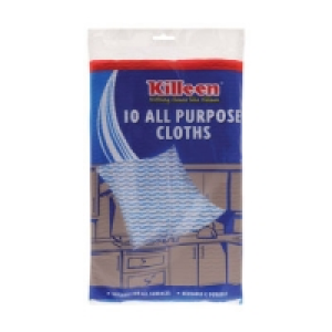 Killeen All Purpose Cloths 10 Pack