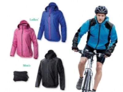 Crivit® Ladies or Mens Waterproof Cycling Jacket