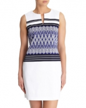 Notch Neck Dress