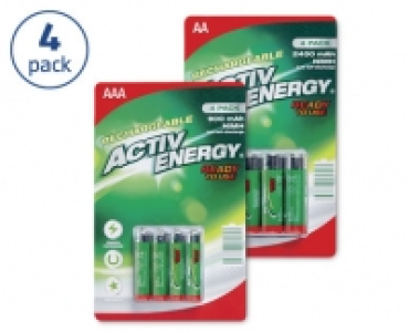 Ready to Use Rechargeable Batteries
