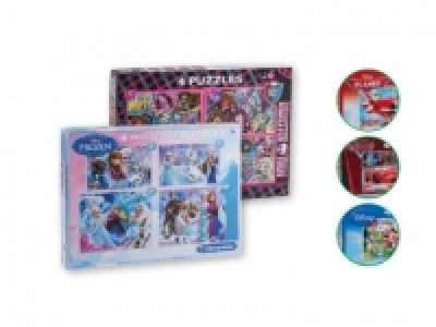 Clementoni® 4-in-1 Character Puzzles