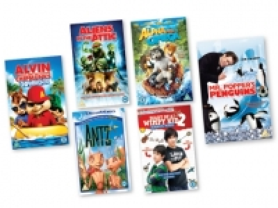 Kids Summer Boxset DVD Display