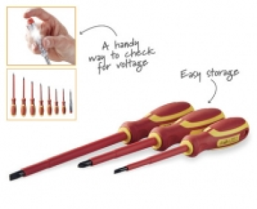 8 Piece VDE Screwdriver Set 7.99 €