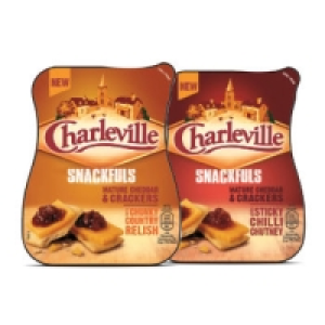 Charleville Snackfuls Chunky Country Relish/Sticky Chilli Ch