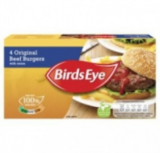 Birds Eye Original Beef Burgers with Onion