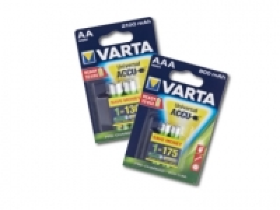Varta® Assorted Rechargeable Batteries