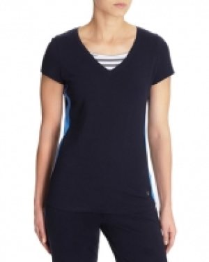 Cotton Panel T-Shirt