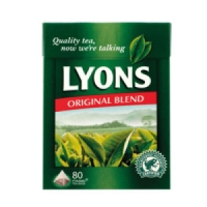 Lyons Original Teabags 80pce