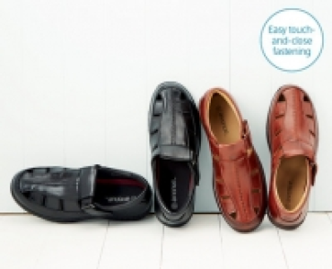 Mens Cushioned Casual Sandals