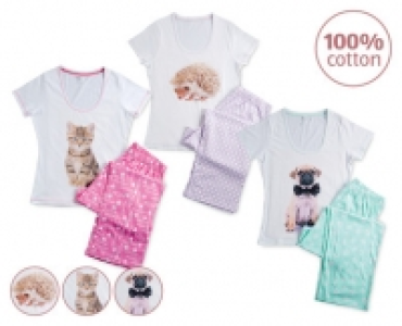 Ladies Photo Print Pyjamas