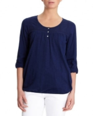 Bubble Hem Grandad Top