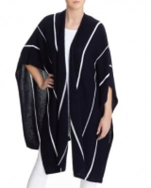 Savida Striped Poncho
