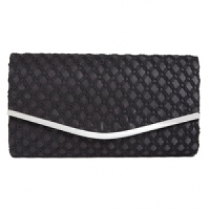Lace Curve Bar Clutch