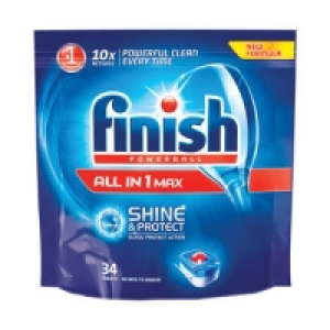 Finish Tablets Max Shine and Protect Regular 34pce