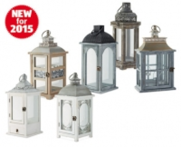 Indoor Wooden Lanterns